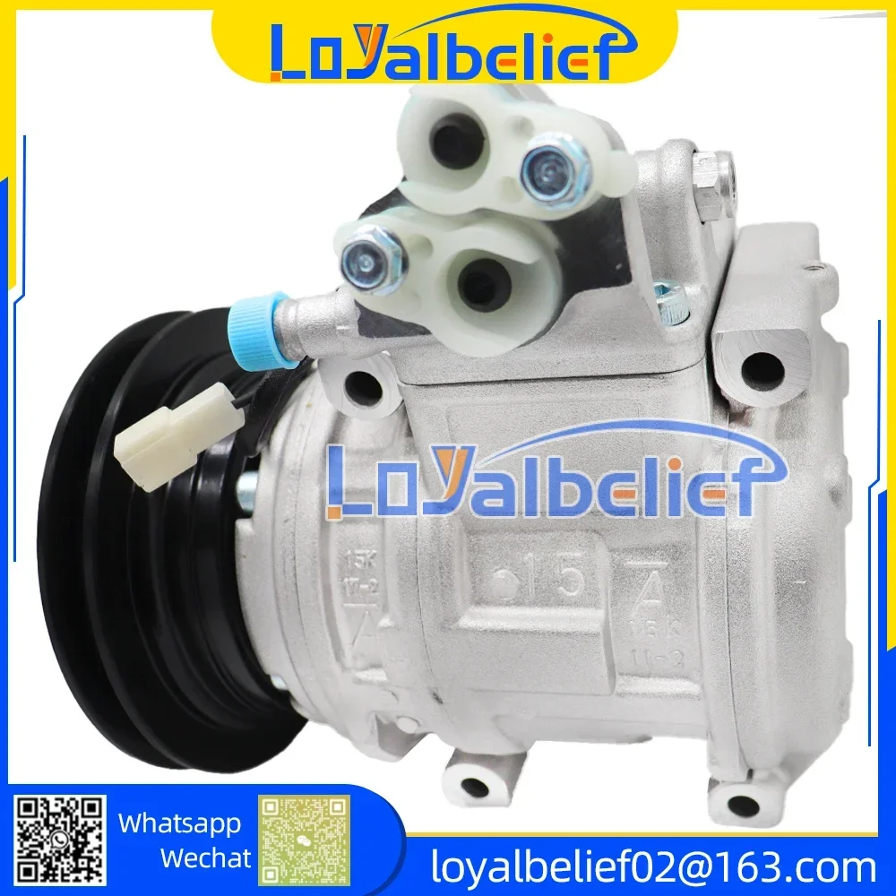 10PA15C AC COMPRESSOR FOR MITSUBISHI PAJERO MR149366 447200-4656 447200-0534 447200-0500 447100-4510 447200-0534 447200-0537
10PA15C AC COMPRESSOR FOR MITSUBISHI PAJERO MR149366 447200-4656 447200-0534 447200-0500 447100-4510 447200-0534 447200-0537