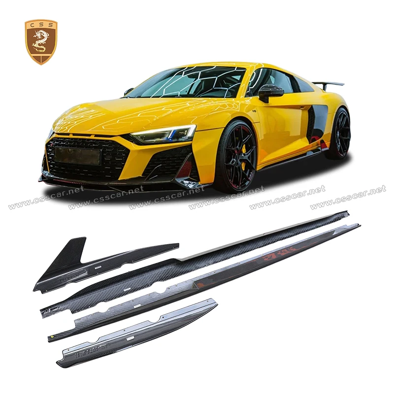 Новинка для Audi R8 V10 2020-2024: Комплект для модификации кузова из сухого карбона, боковые пороги и накладки на двери в стиле CAP, автозапчасти для замены
Новинка для Audi R8 V10 2020-2024: Комплект для модификации кузова из сухого карбона, боковые пороги и накладки на двери в стиле CAP, автозапчасти для замены