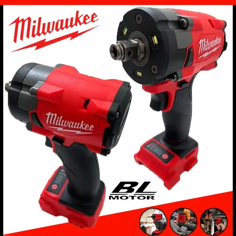 2025 Milwaukee Brushless Cordless 1/2 Electric Wrench Car Truck Repair Screwdriver Impact Drill Rechargable For Battery Tools
2025 Milwaukee Brushless Cordless 1/2 Electric Wrench Car Truck Repair Screwdriver Impact Drill Rechargable For Battery Tools