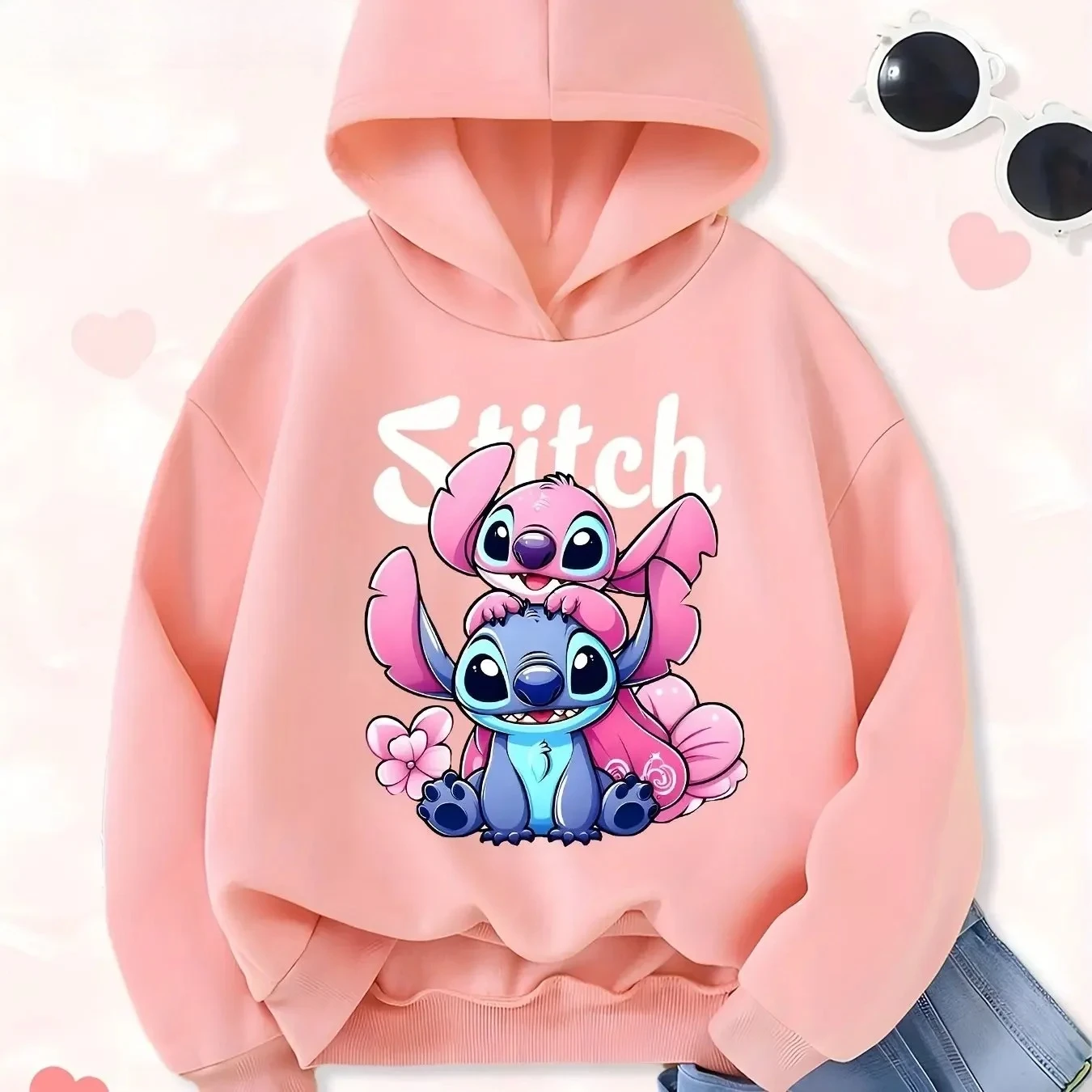 Trendy Kids Hoodie Autumn Winter Stitch Lilo Pattern Print Boys Girls Pullover Sweatshirt Fashionable Children's Clothing
Trendy Kids Hoodie Autumn Winter Stitch Lilo Pattern Print Boys Girls Pullover Sweatshirt Fashionable Children's Clothing