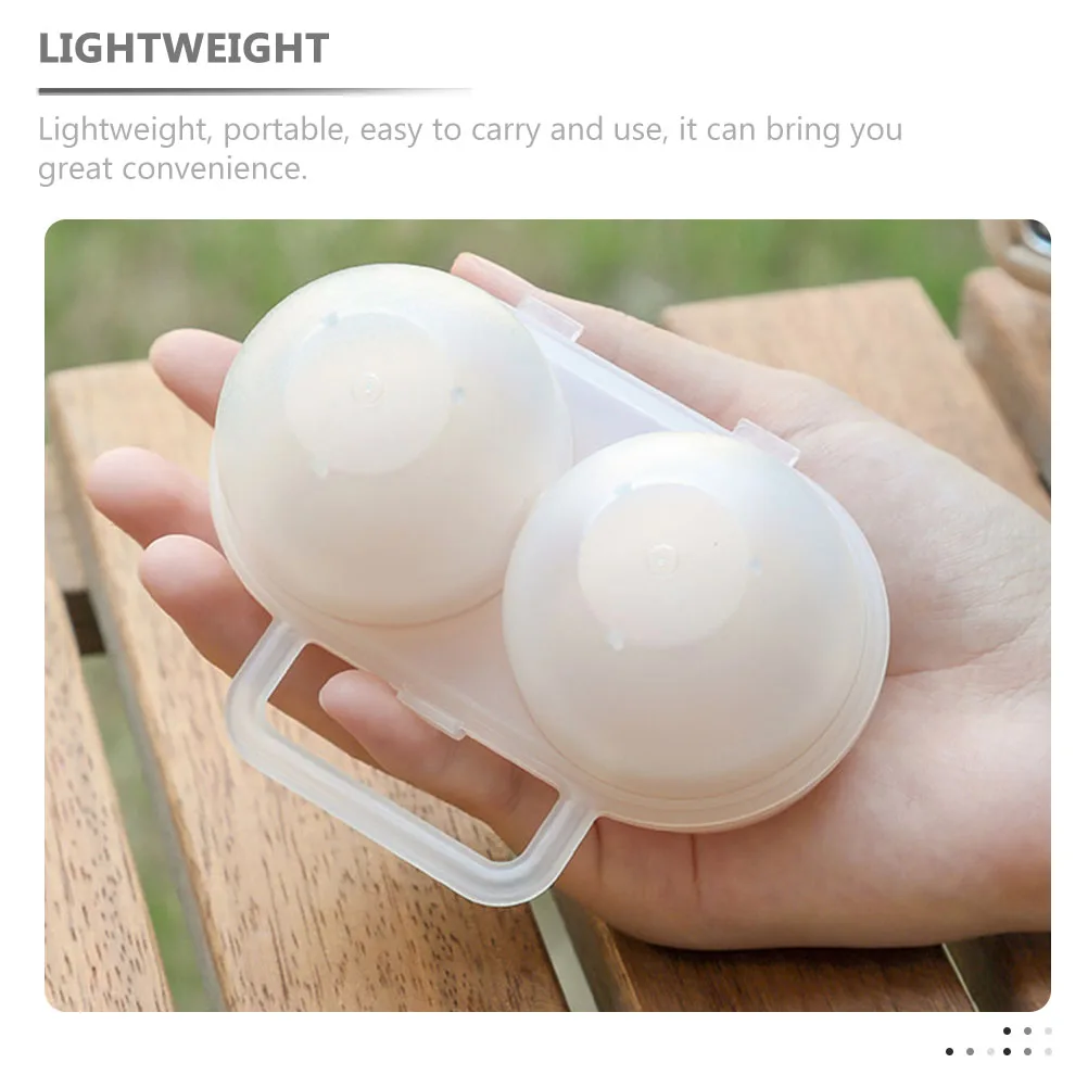 2Pcs Durable Plastic Portable Egg Boxes Shockproof Double Grid Storage Cases for Camping Outdoor Egg Box for Camping
2Pcs Durable Plastic Portable Egg Boxes Shockproof Double Grid Storage Cases for Camping Outdoor Egg Box for Camping