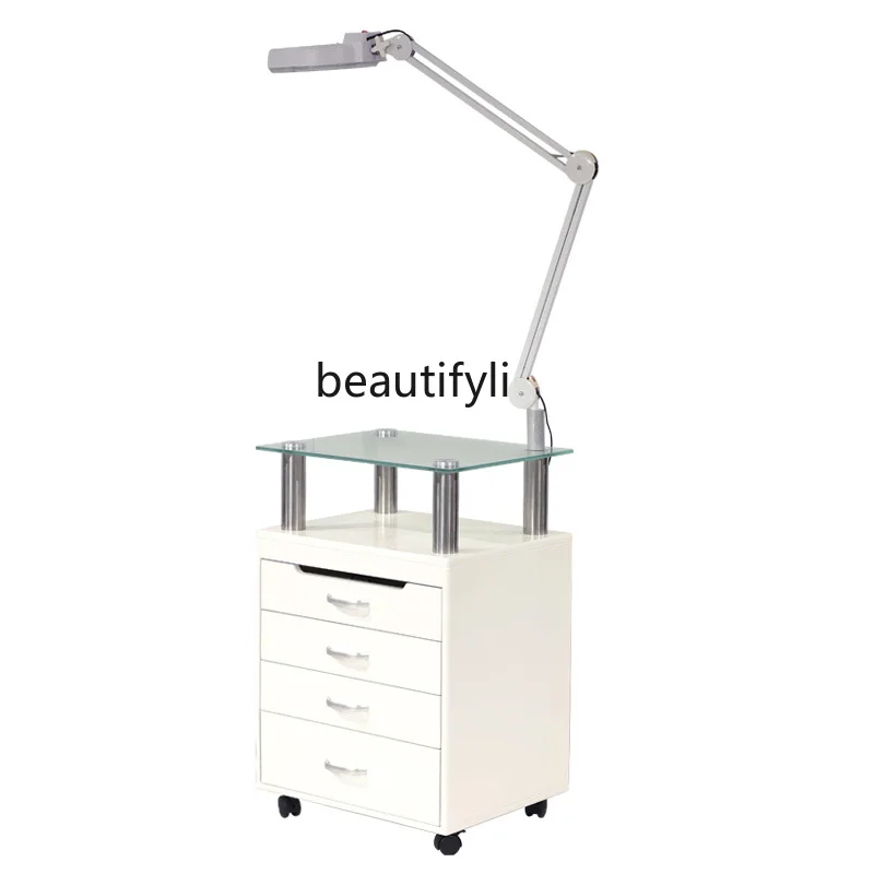 Multifunctional Tool Cabinet Cosmetic Dentistry Tool Cabinet Ear Cart with Light
Multifunctional Tool Cabinet Cosmetic Dentistry Tool Cabinet Ear Cart with Light