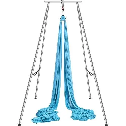 Durable Aerial Yoga Frame & Hammock - 9.67ft Swing Stand, 13.1 Yards, 551 lbs Capacity, for indoor /Outdoor, Blue
Durable Aerial Yoga Frame & Hammock - 9.67ft Swing Stand, 13.1 Yards, 551 lbs Capacity, for indoor /Outdoor, Blue