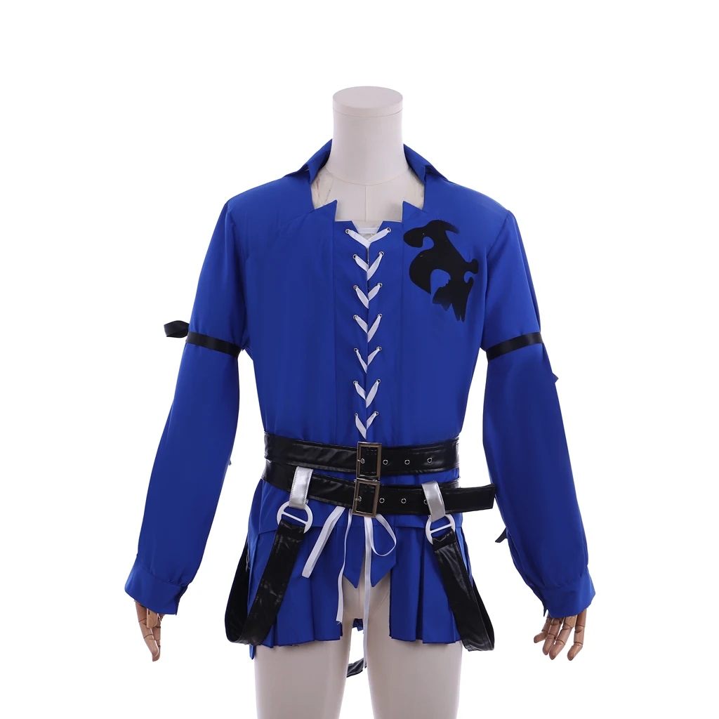 Game Final Fantasy XIV Cosplay Estinien Costume Blue Coat Halloween Carnival Role Play Jacket with Accessories
Game Final Fantasy XIV Cosplay Estinien Costume Blue Coat Halloween Carnival Role Play Jacket with Accessories