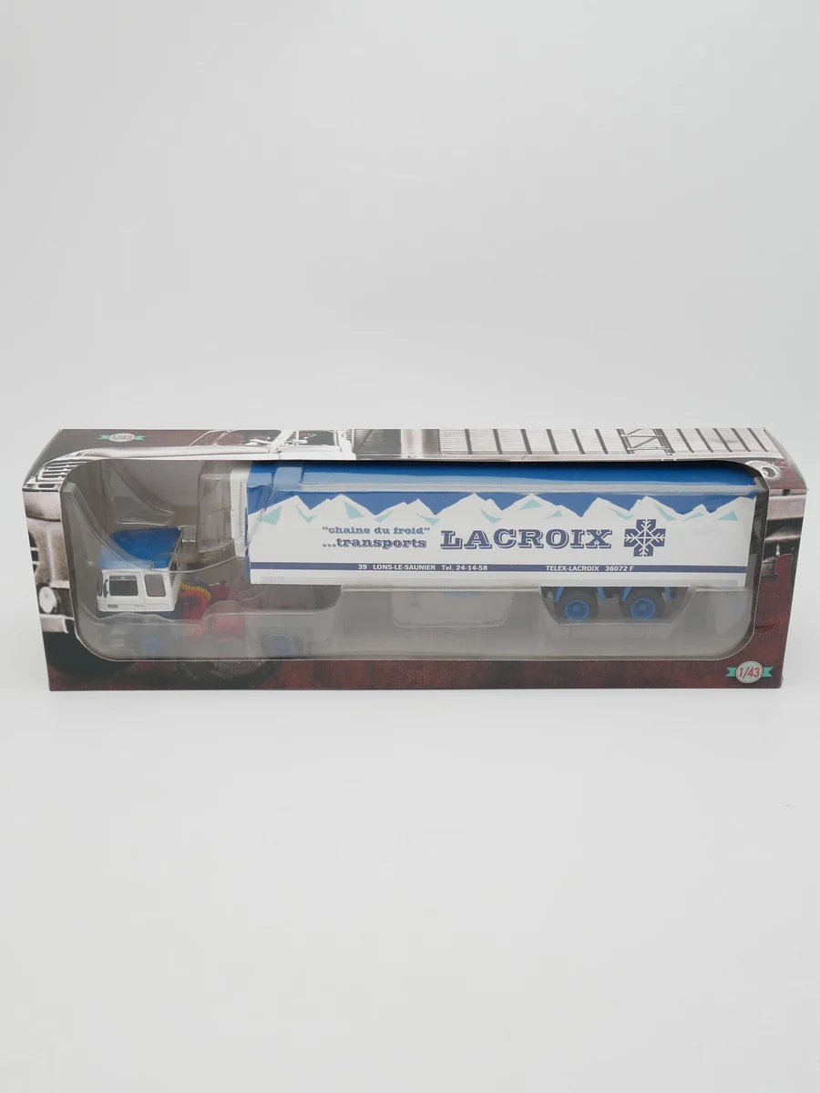 Diecast Ixo 1:43 Scale Renault Saviem PS30 1977 Renault Saviem Trailer Cold Chain Container Model Alloy Car Model Collectible
Diecast Ixo 1:43 Scale Renault Saviem PS30 1977 Renault Saviem Trailer Cold Chain Container Model Alloy Car Model Collectible