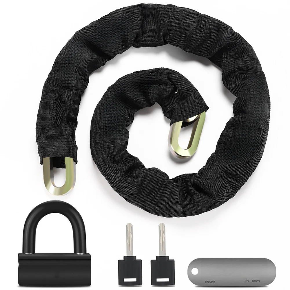 Thickened Bike Chain Lock And U Lock For Motorcycle Electric Bike Frame Wheel Security Anti Cutting Protection Keys Included
Thickened Bike Chain Lock And U Lock For Motorcycle Electric Bike Frame Wheel Security Anti Cutting Protection Keys Included
