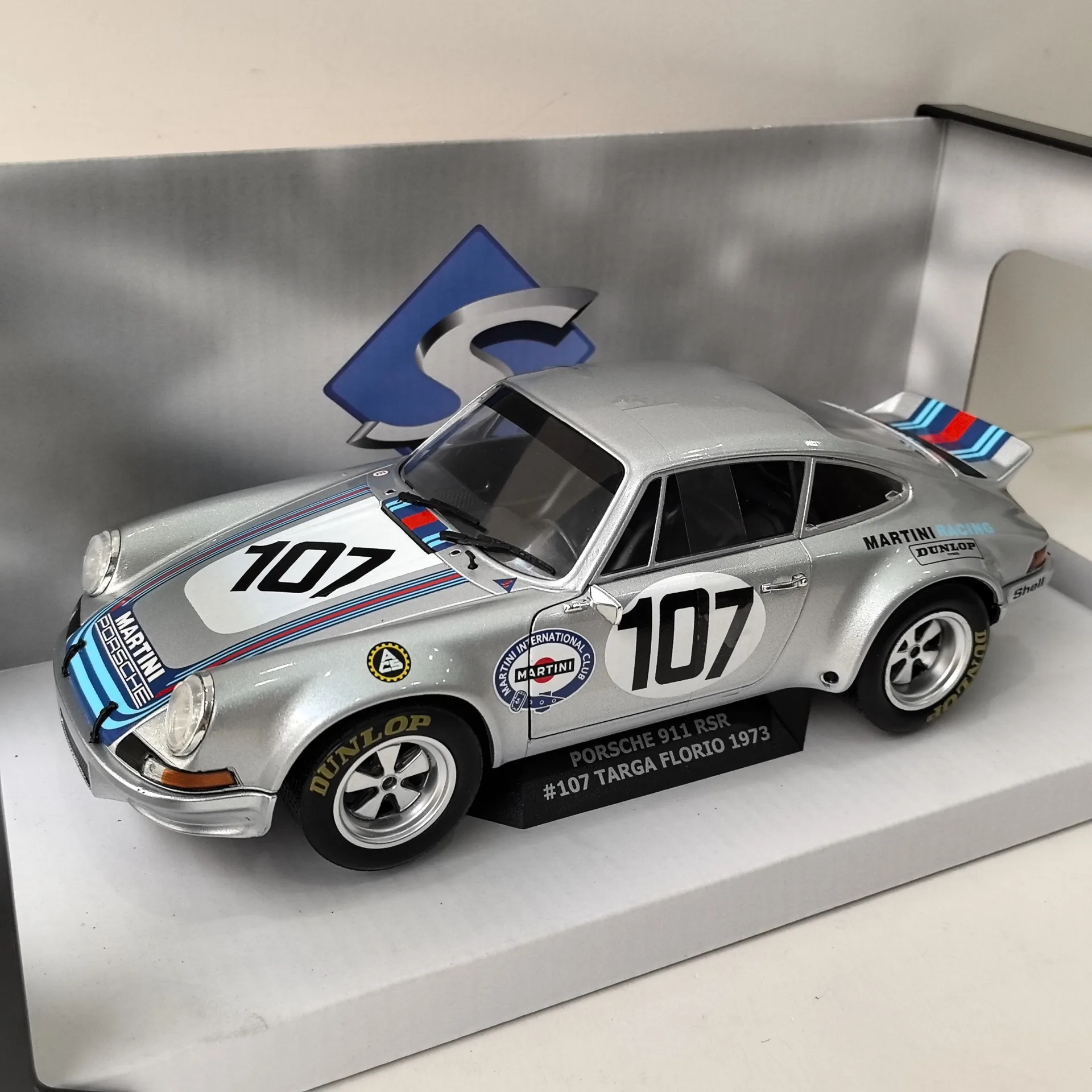 Diecast SOLIDO 1/18 Scale PORSCHE 911 RSR #107 1973 Porsche Racing Alloy Car Model Collectible Toy Gift Souvenir Display
Diecast SOLIDO 1/18 Scale PORSCHE 911 RSR #107 1973 Porsche Racing Alloy Car Model Collectible Toy Gift Souvenir Display