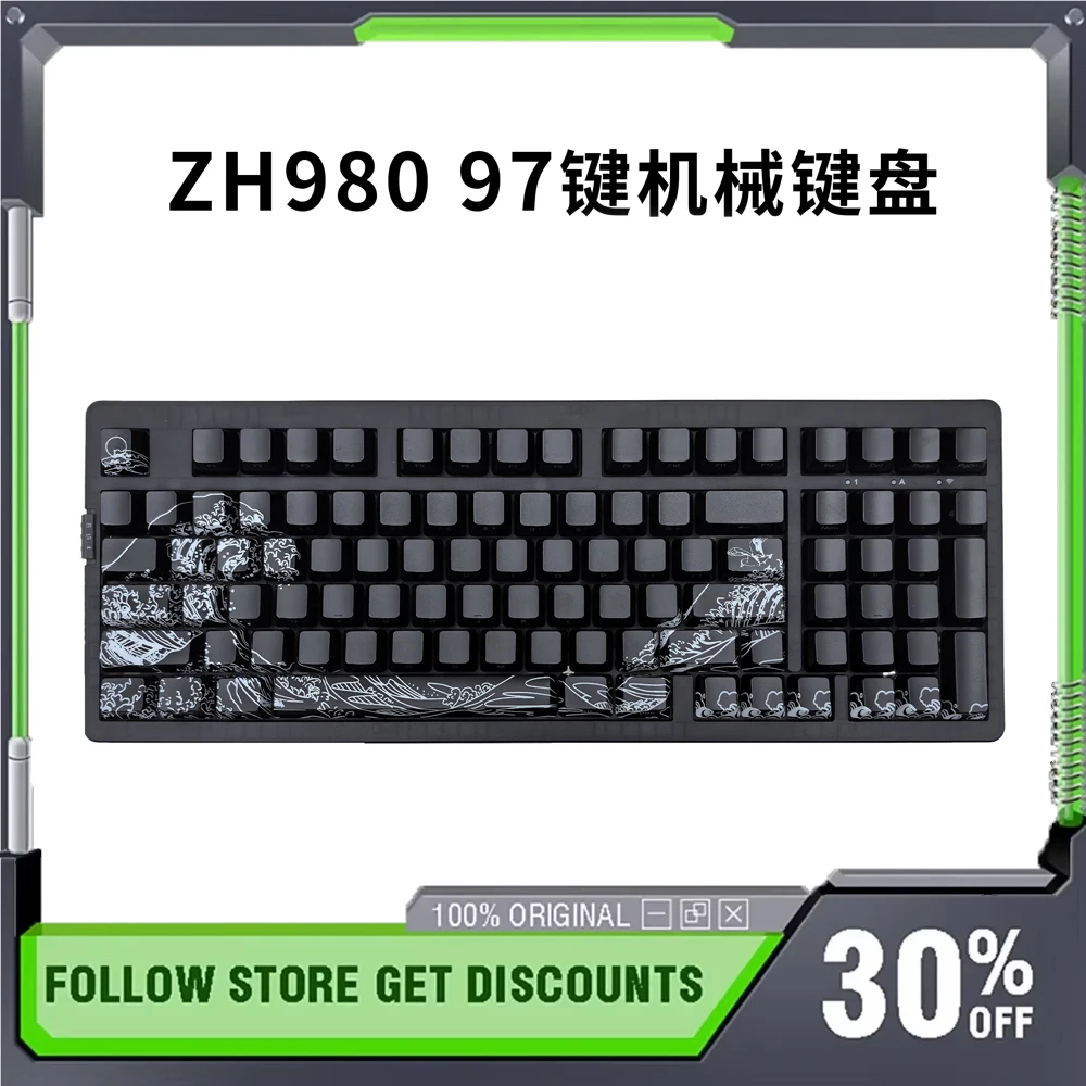 ZORNHER ZH980 Беспроводная механическая клавиатура Прокладка с горячей заменой Индивидуальная бизнес-офисная игровая Bluetooth-клавиатура с контурными линиями
ZORNHER ZH980 Беспроводная механическая клавиатура Прокладка с горячей заменой Индивидуальная бизнес-офисная игровая Bluetooth-клавиатура с контурными линиями