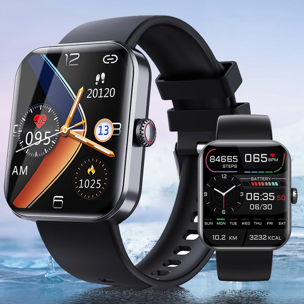 New Smart men's wrist watch Heart Rate Thermometer Step Smart Bracelet Sports Waterproof Watch Information Push Sleep Monitoring
New Smart men's wrist watch Heart Rate Thermometer Step Smart Bracelet Sports Waterproof Watch Information Push Sleep Monitoring