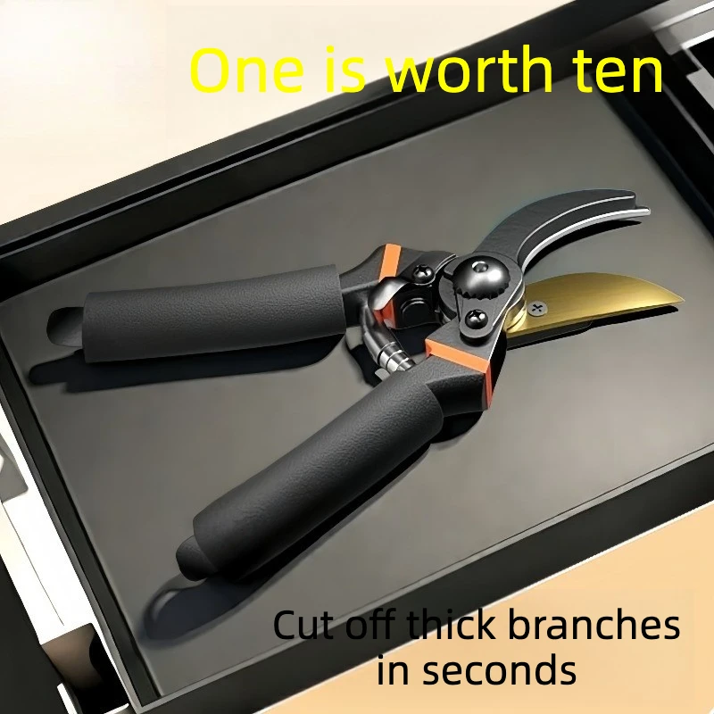 Thick branch scissors to cut branches Special pruning and fruit tree cutting flowers Garden gardening scissors artifact
Thick branch scissors to cut branches Special pruning and fruit tree cutting flowers Garden gardening scissors artifact