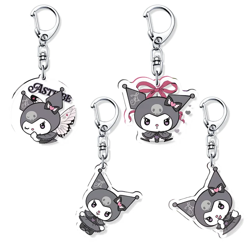 Sanrio Kuromi Acrylic Keychain Lovely Bag Charms Pendant Fans Fun Key Chain Cute Souvenir Creative Llavero Friends Kingring
Sanrio Kuromi Acrylic Keychain Lovely Bag Charms Pendant Fans Fun Key Chain Cute Souvenir Creative Llavero Friends Kingring