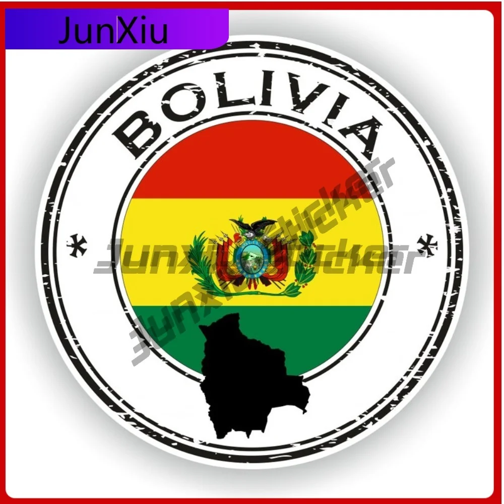 Bolivia Seal Sticker Round Flag Decorative Vinyl Decal Waterproof for Electric Scooter Yacht Exterior Decor
Bolivia Seal Sticker Round Flag Decorative Vinyl Decal Waterproof for Electric Scooter Yacht Exterior Decor