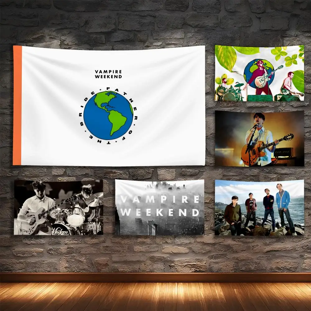 V-VAMPIRE WEEKEND Fans Tapestry Custom Living Bedroom Party Dormitory interior Wall bohemian Decoration Attached clip
V-VAMPIRE WEEKEND Fans Tapestry Custom Living Bedroom Party Dormitory interior Wall bohemian Decoration Attached clip