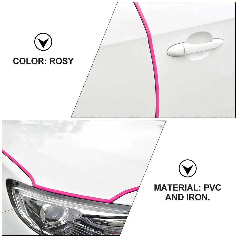 10M Car Door Guards PVC Trim Protector Rubber Seal Strips Durable Car Accessories Anti Collision Strip Sound Proof Dust
10M Car Door Guards PVC Trim Protector Rubber Seal Strips Durable Car Accessories Anti Collision Strip Sound Proof Dust