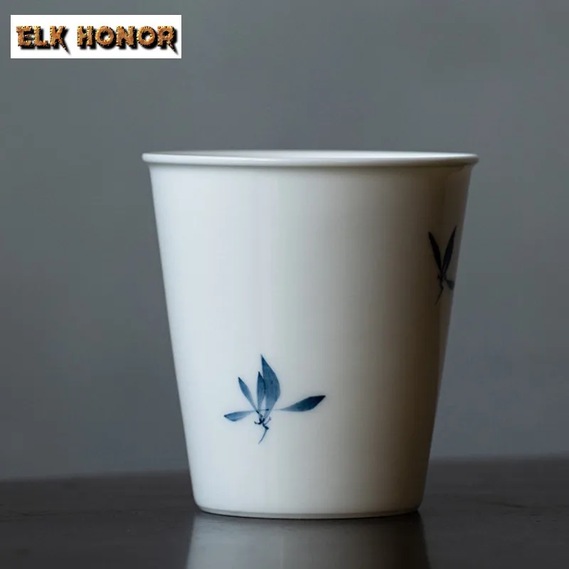 200ml Hand-painted Orchid Teacup Zen Tea Bowl Single Cups Tea-tasting Fragrance Cup Jianzhan Master Cups Teaware Collection
200ml Hand-painted Orchid Teacup Zen Tea Bowl Single Cups Tea-tasting Fragrance Cup Jianzhan Master Cups Teaware Collection