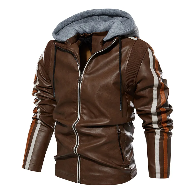 Mens Leather Jackets Winter New Casual Motorcycle PU Jacket Biker Fleece warm Coats European Windbreaker Leather Jacket
Mens Leather Jackets Winter New Casual Motorcycle PU Jacket Biker Fleece warm Coats European Windbreaker Leather Jacket