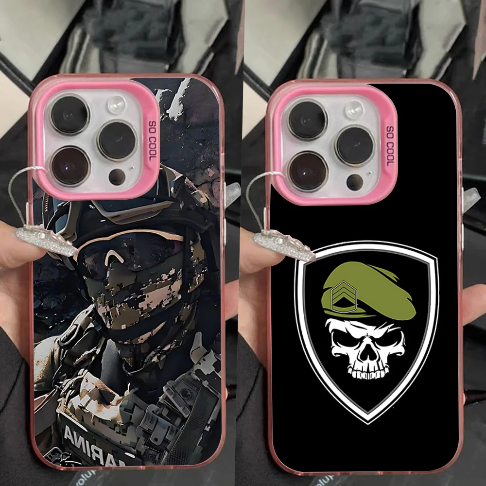 Army Special Forces Phone Case For iPhone 16,15,14,13,12,11,Pro,Max,Plus,Mini,XS,SE Anti Fall Pink Matte Hard Bumper
Army Special Forces Phone Case For iPhone 16,15,14,13,12,11,Pro,Max,Plus,Mini,XS,SE Anti Fall Pink Matte Hard Bumper