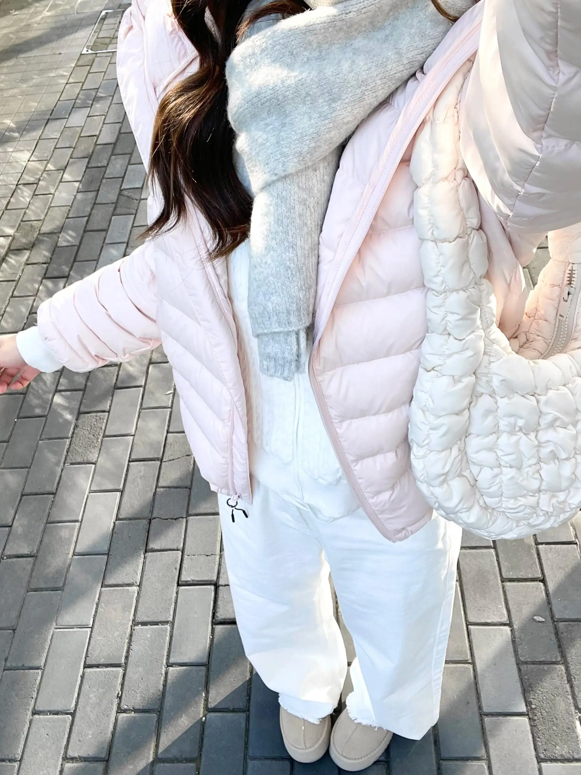 Pink Winter Jaet Women's Thiened Hooded Durable Cotton down Coat Korean Sle Versatile Warm All-Match Outerwear
Pink Winter Jaet Women's Thiened Hooded Durable Cotton down Coat Korean Sle Versatile Warm All-Match Outerwear