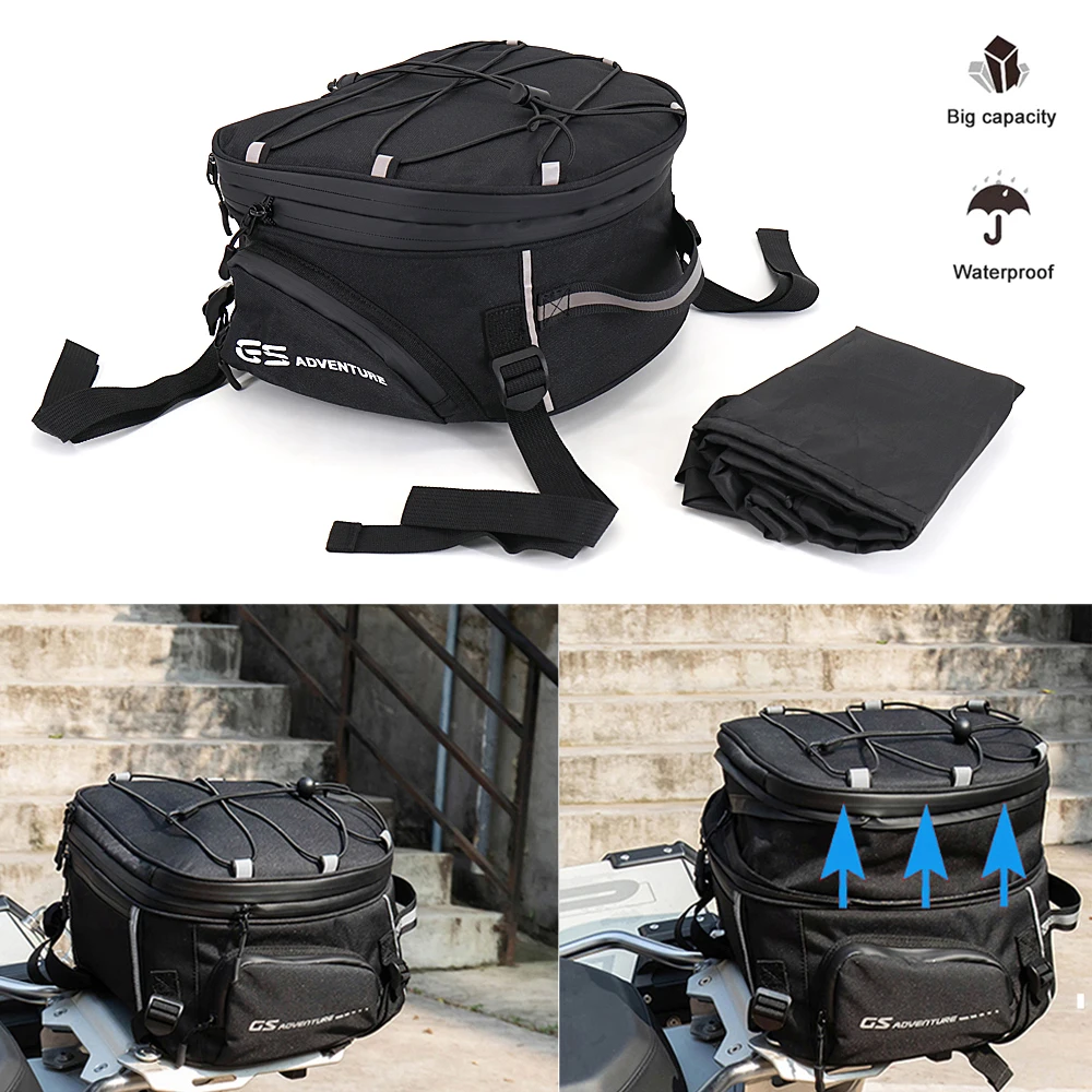 NEW Motorcycle Universal Tail Bags Luggage Rack Top Cases Tailbag For BMW R1150GS R1100GS F800GS F700GS R1250GS LC ADV Adventure
NEW Motorcycle Universal Tail Bags Luggage Rack Top Cases Tailbag For BMW R1150GS R1100GS F800GS F700GS R1250GS LC ADV Adventure