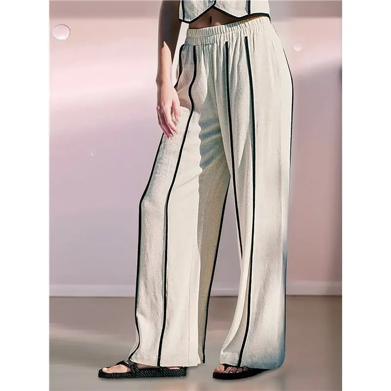 CYL-2 Piece Set For Women Vest Top And Pants Suit Business Casual Clothing Dressy Outfits Apricot Color L
CYL-2 Piece Set For Women Vest Top And Pants Suit Business Casual Clothing Dressy Outfits Apricot Color L