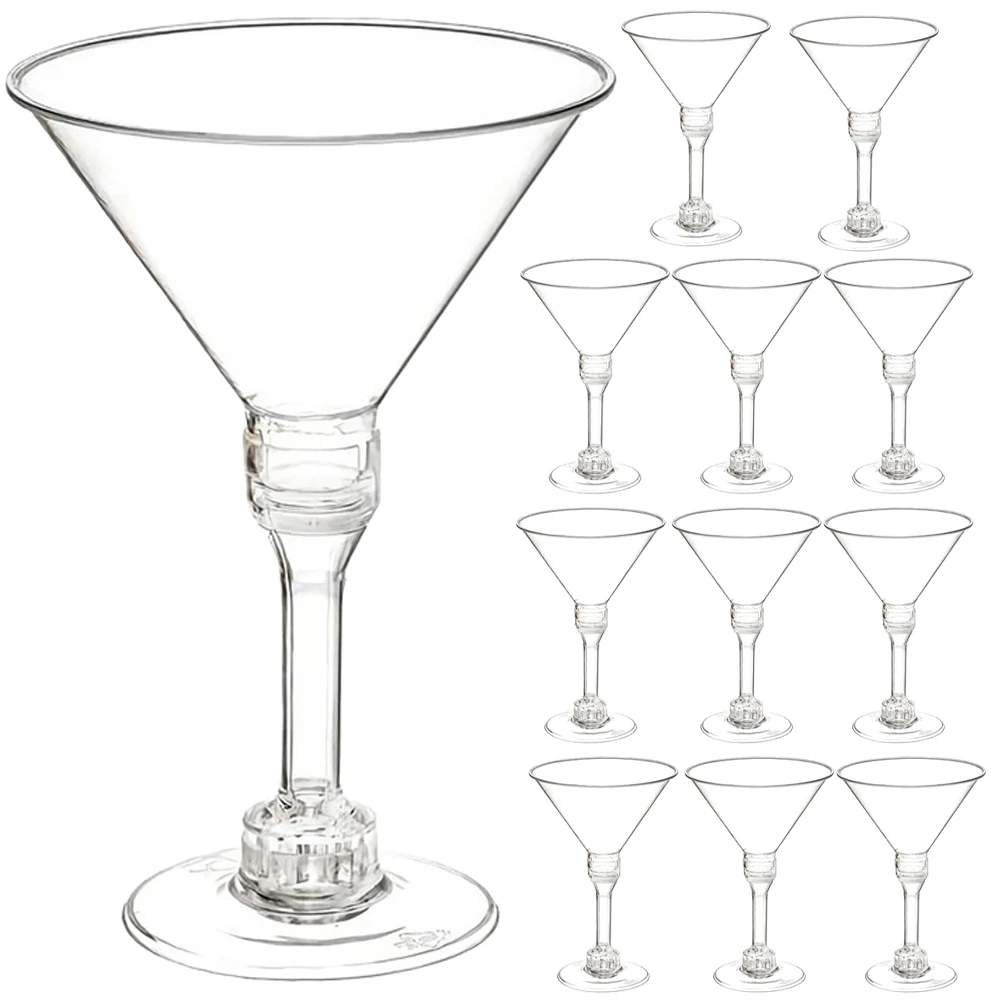 15pcs Clear Cocktail Glasses Disposable Beverage Cups Party Goblets Plastic Drinking Cups Stable Durable Fruit Dessert
15pcs Clear Cocktail Glasses Disposable Beverage Cups Party Goblets Plastic Drinking Cups Stable Durable Fruit Dessert