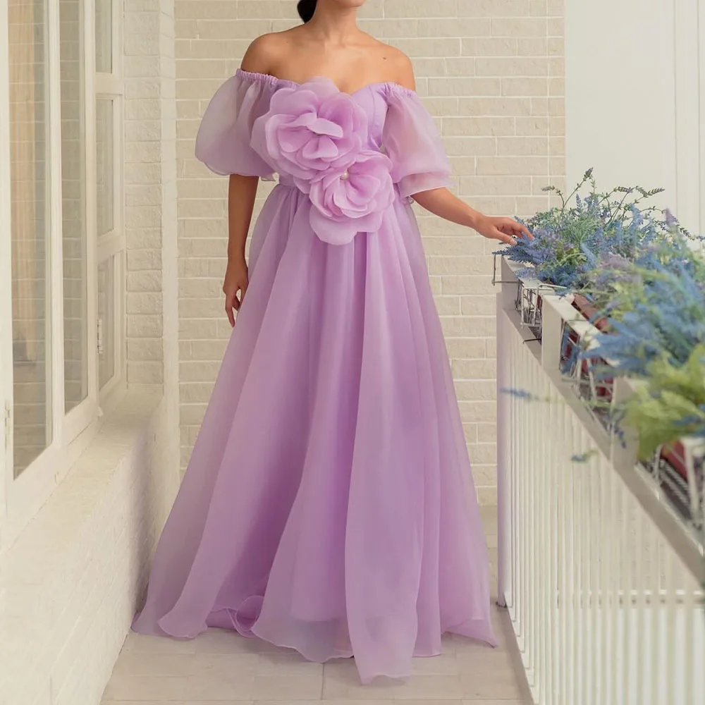 Customized A-lien Evening Dresses Floor-length Off The Shoulder Sleeveless Prom Gown Fashion Flowers Simple Draped Party Gown
Customized A-lien Evening Dresses Floor-length Off The Shoulder Sleeveless Prom Gown Fashion Flowers Simple Draped Party Gown