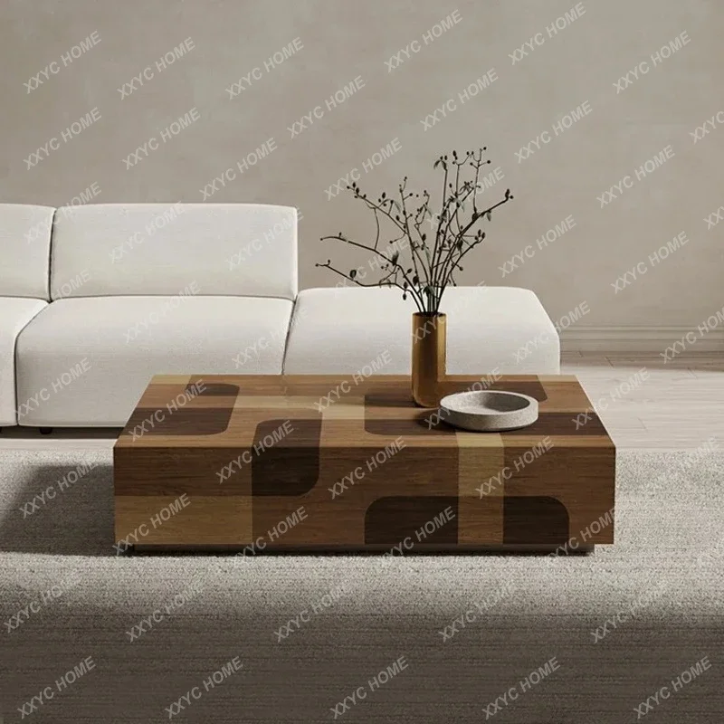 YYAsh wood coffee table small apartment living room household square low table design creative coffee table
YYAsh wood coffee table small apartment living room household square low table design creative coffee table