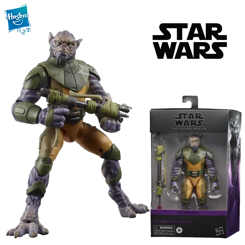 Hasbro Star Wars The Black Series Garazeb Zeb Orrelios 6-Inch-Scale Rebels Collectible Deluxe Action Figure Children's Toy
Hasbro Star Wars The Black Series Garazeb Zeb Orrelios 6-Inch-Scale Rebels Collectible Deluxe Action Figure Children's Toy