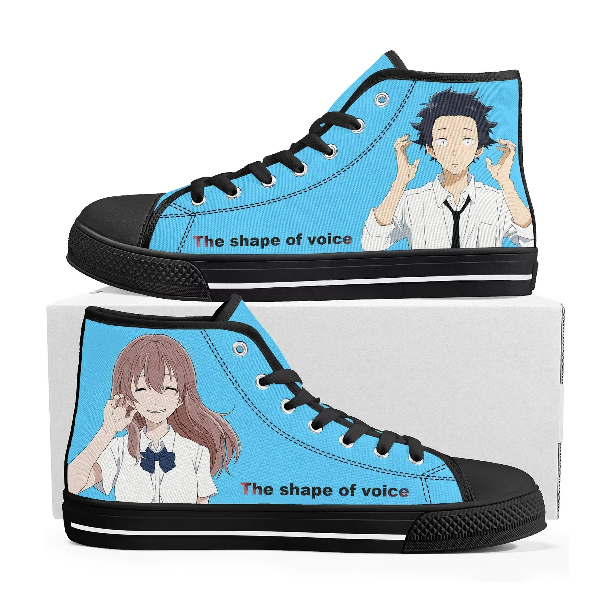 A Silent Voice High Top Sneakers Mens Women Teenager High Quality Canvas Sneaker Japanese Anime Cartoon Casual Custom Made Shoes
A Silent Voice High Top Sneakers Mens Women Teenager High Quality Canvas Sneaker Japanese Anime Cartoon Casual Custom Made Shoes