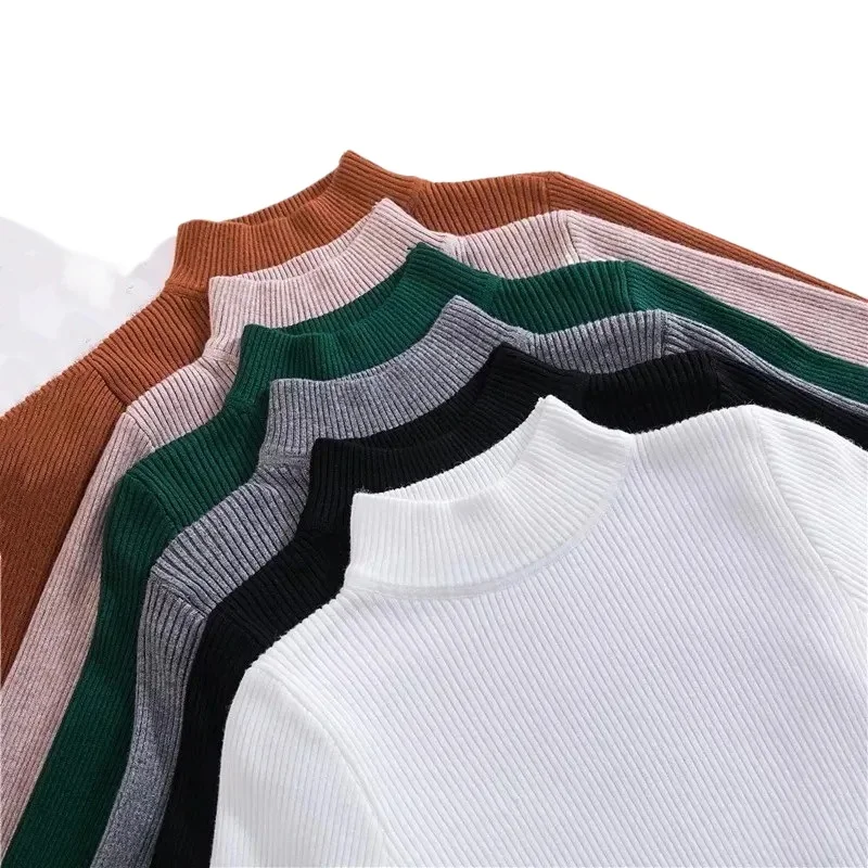 Новая осенне-зимняя кофта, женский свитер с высоким воротником на молнии, облегающий, с длинными рукавами, больших размеров
Новая осенне-зимняя кофта, женский свитер с высоким воротником на молнии, облегающий, с длинными рукавами, больших размеров