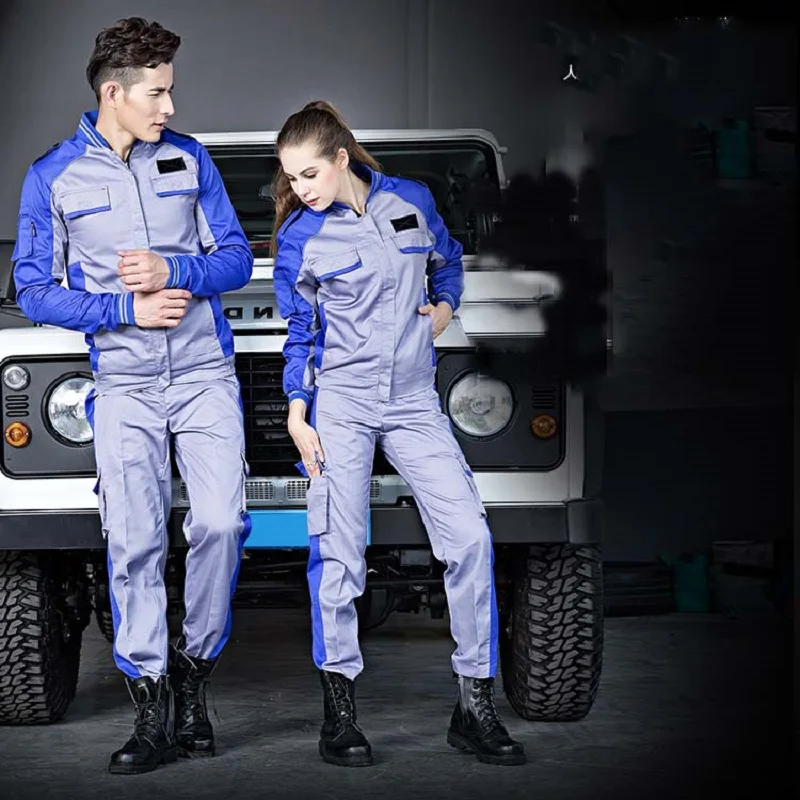 Welding Suits Workwear Clothes Men Long Sleeve Workmen Uniform Car Repair Suit Workshop Welding Suit Mechanical Working Coverall
Welding Suits Workwear Clothes Men Long Sleeve Workmen Uniform Car Repair Suit Workshop Welding Suit Mechanical Working Coverall