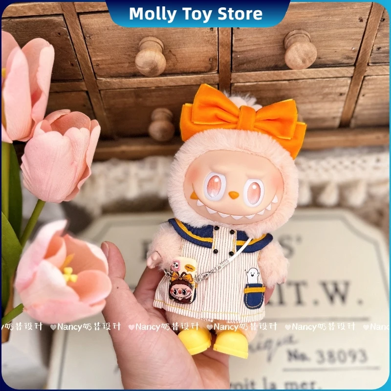 Labubu Doll Clothes 15/17cm Baby Clothes Big Into Energy Fashion Skirt Set Kawaii V1 V2 V3 Doll Clothing Accessories No Dolls
Labubu Doll Clothes 15/17cm Baby Clothes Big Into Energy Fashion Skirt Set Kawaii V1 V2 V3 Doll Clothing Accessories No Dolls