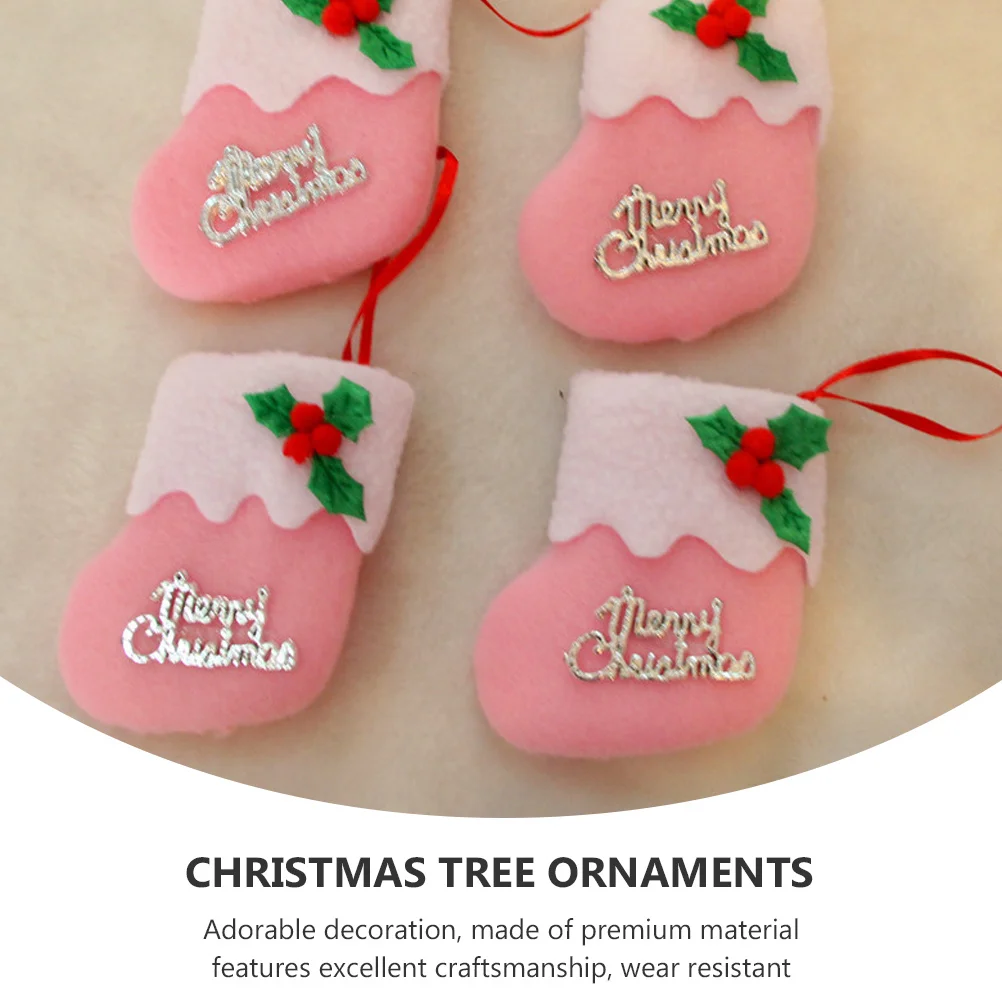 6Pcs Mini Socks Christmas Tree Decorations Random Color Fabric Ornaments Hanging Pendants for Home Party Cafe Decoration
6Pcs Mini Socks Christmas Tree Decorations Random Color Fabric Ornaments Hanging Pendants for Home Party Cafe Decoration