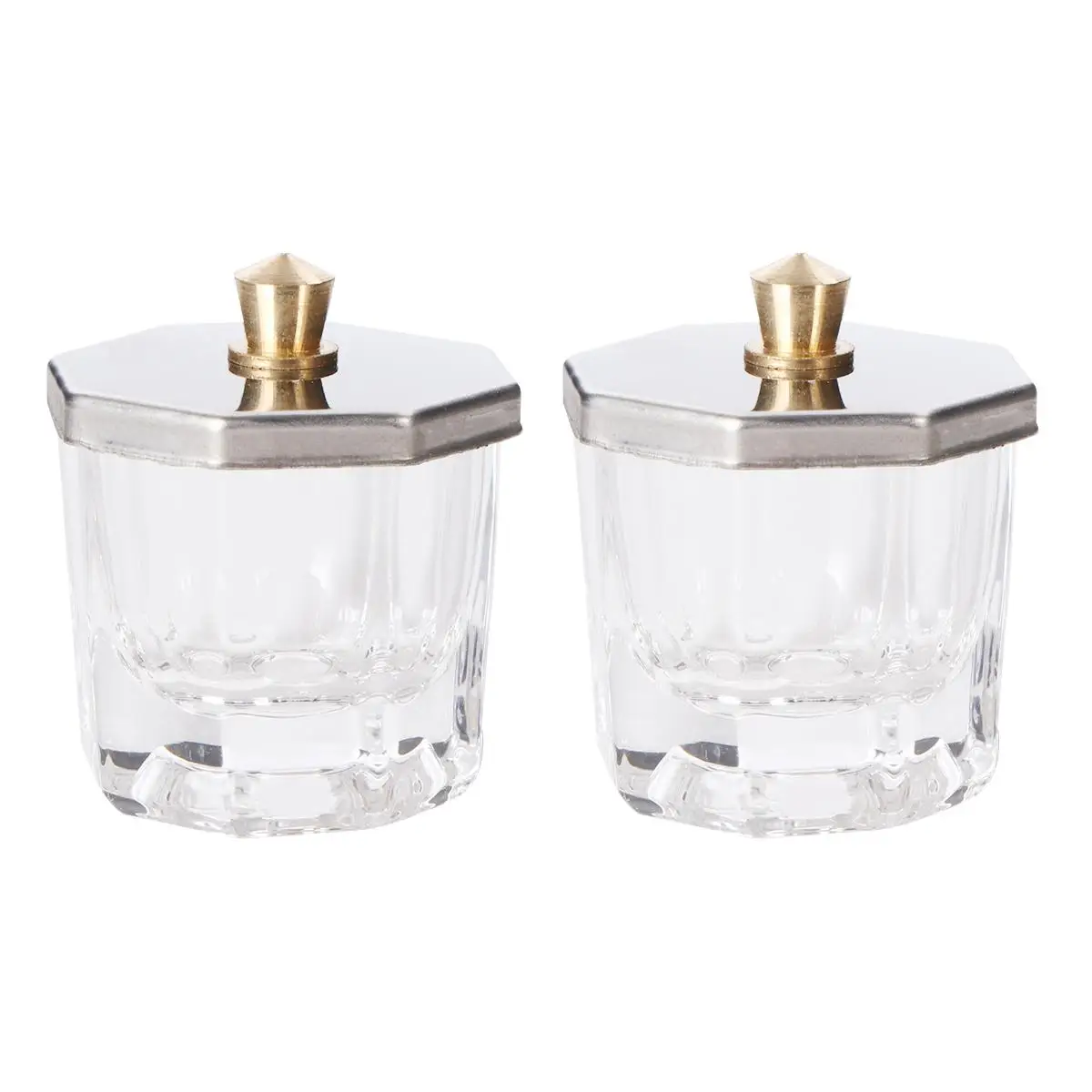 2PCS Crystal Cup Nail Glass Mini Liquid Container for Mixing Acrylic Powder Durable Transparent Professional Manicure Tools
2PCS Crystal Cup Nail Glass Mini Liquid Container for Mixing Acrylic Powder Durable Transparent Professional Manicure Tools