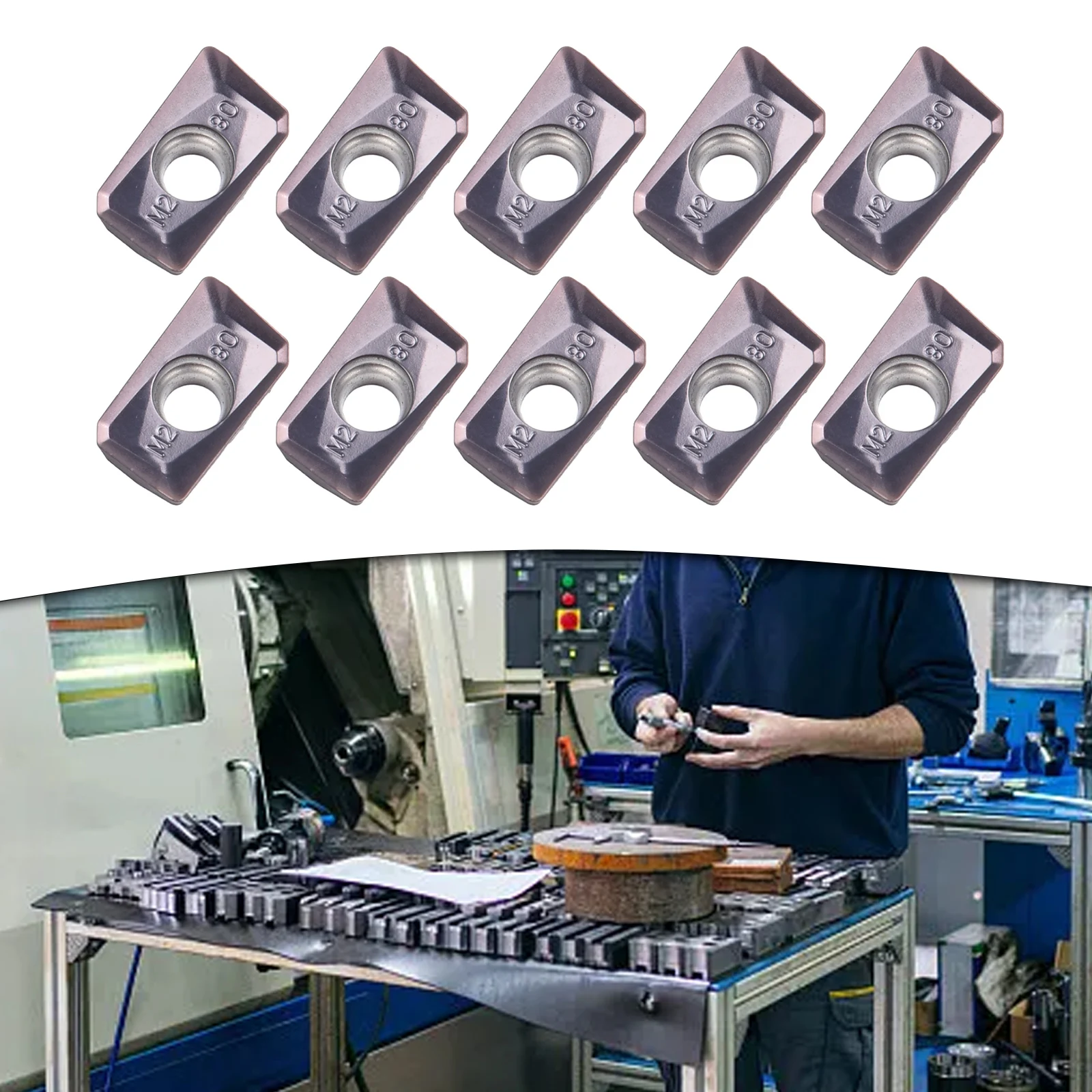 Carbide Turning Inserts Accessories Replacement Tool Woodworking Machinery APMT1604PDER Turning Carbide Inserts
Carbide Turning Inserts Accessories Replacement Tool Woodworking Machinery APMT1604PDER Turning Carbide Inserts