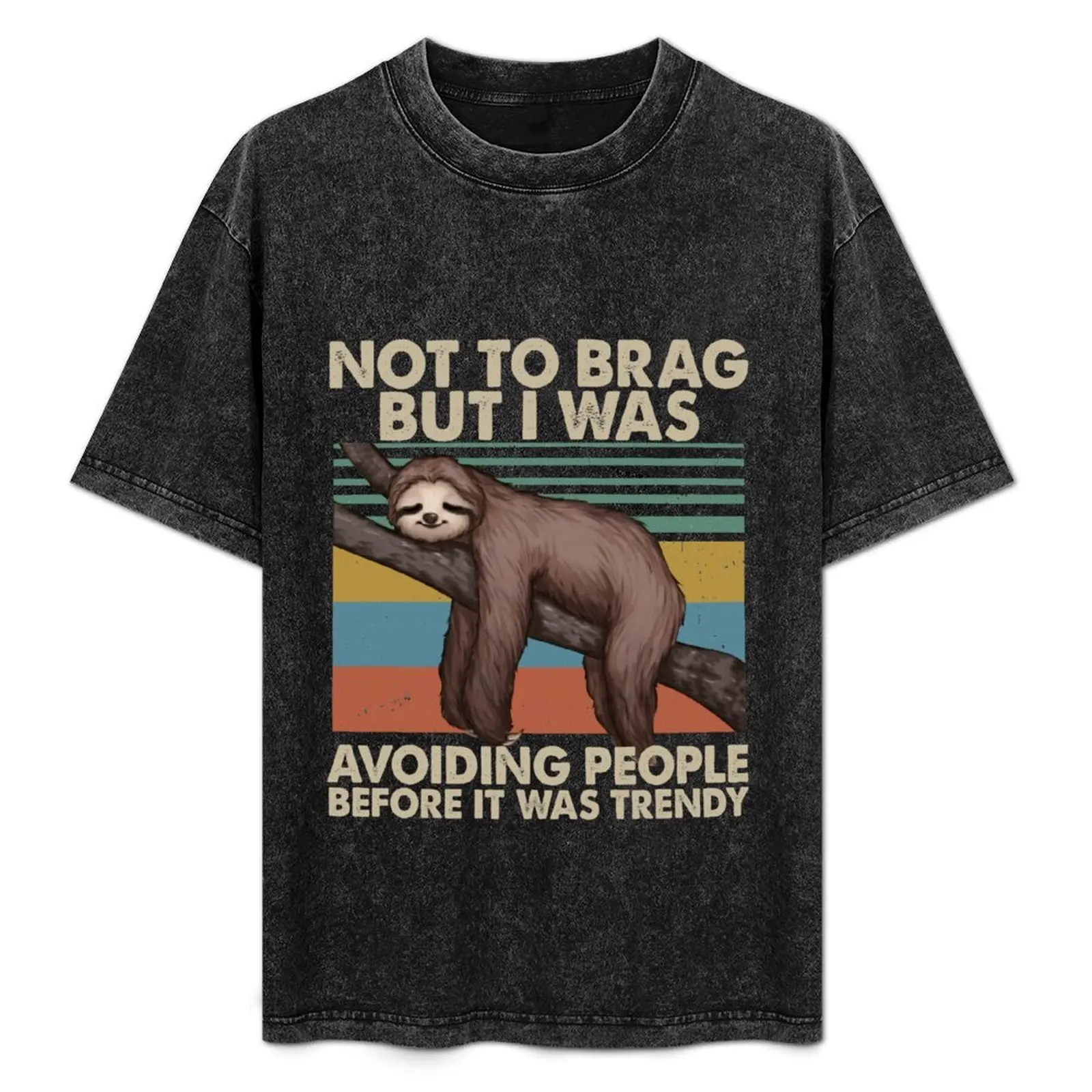 Sloth Not To Brag But I Was Vintage T-Shirt Novelty Graphic Tee Shirt
Sloth Not To Brag But I Was Vintage T-Shirt Novelty Graphic Tee Shirt