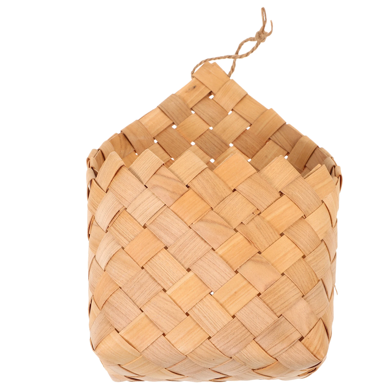 Woven Wood Flowerpot 15x10x11cm Rustic Wall Hanging Basket for Dried Flowers Arrangement Planter Storage Garden Decor
Woven Wood Flowerpot 15x10x11cm Rustic Wall Hanging Basket for Dried Flowers Arrangement Planter Storage Garden Decor