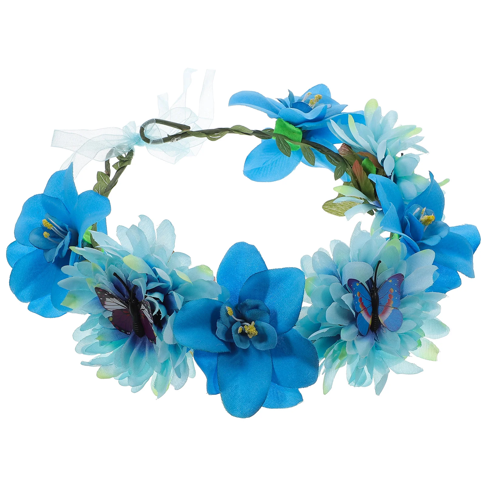 Flower Crown Kit Bridal Hair Accessories Headb s Floral Fabric Women Decorations Butterfly Wreath Flower Girl Headpiece Elegant
Flower Crown Kit Bridal Hair Accessories Headb s Floral Fabric Women Decorations Butterfly Wreath Flower Girl Headpiece Elegant