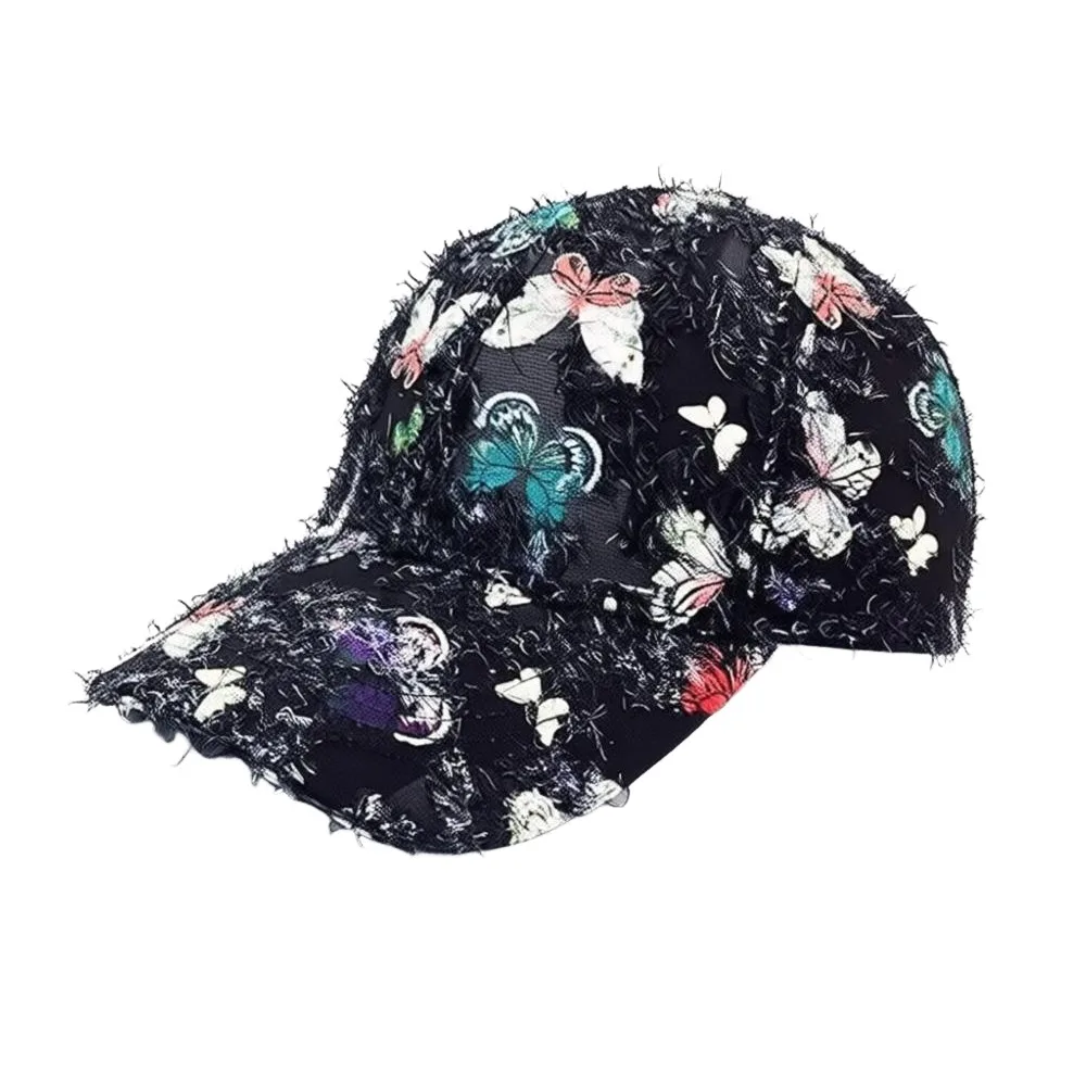 New Embroidered Butterfly Baseball Cap Versatile Breathable Korean Style Baseball Cap Elegant Sunshade Women Outdoor Cap Outdoor
New Embroidered Butterfly Baseball Cap Versatile Breathable Korean Style Baseball Cap Elegant Sunshade Women Outdoor Cap Outdoor