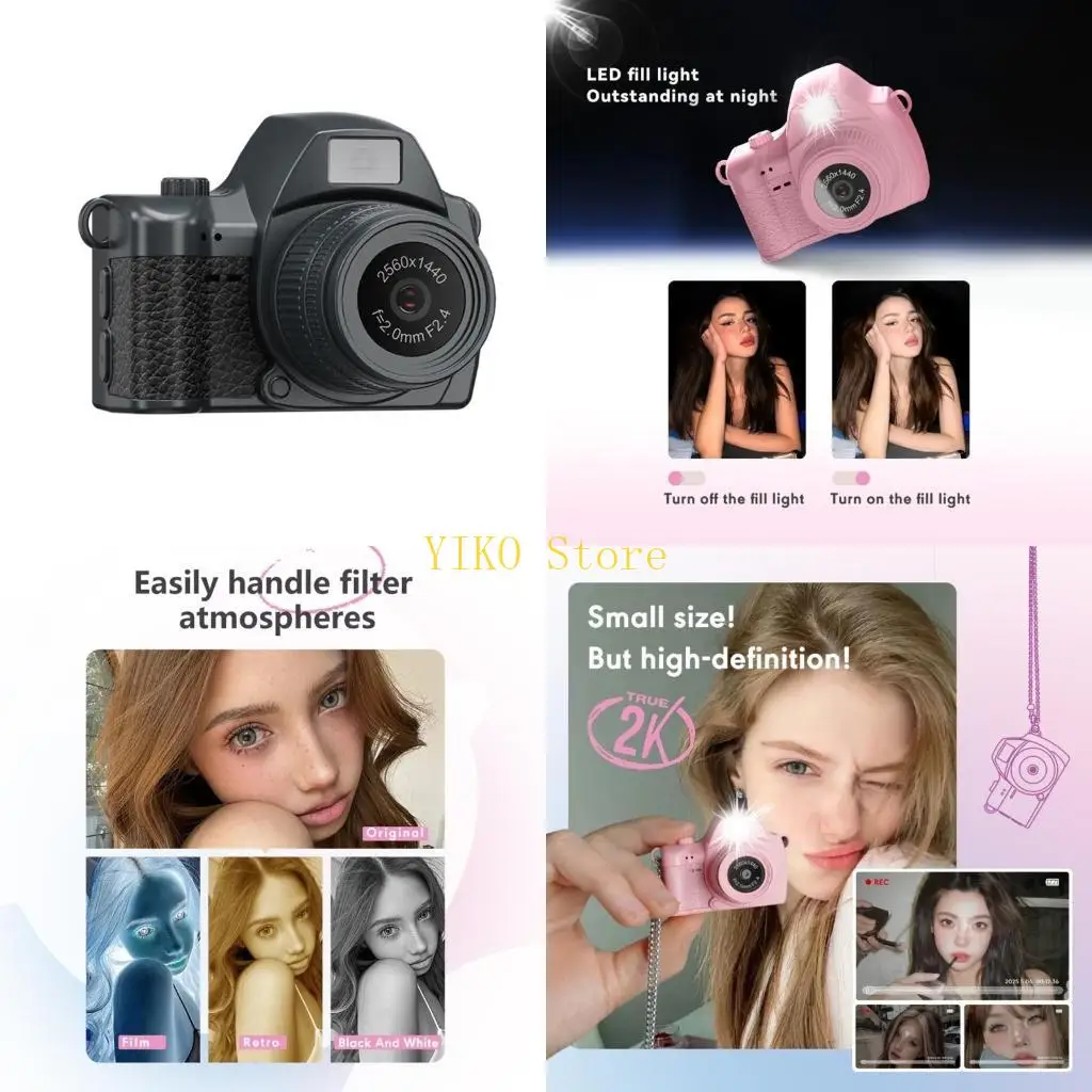 K32C Mini Camera with Bead Chain Attachment Convenient HandsFree Experience for Walks School Commute Family Fun
K32C Mini Camera with Bead Chain Attachment Convenient HandsFree Experience for Walks School Commute Family Fun