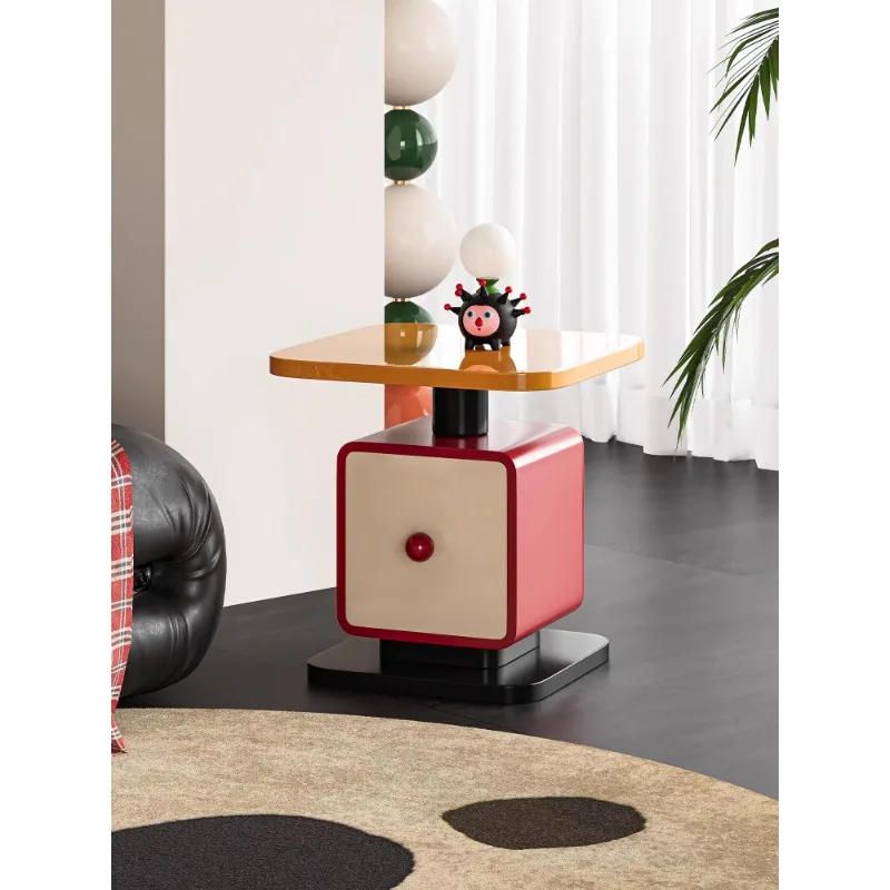 Cute Cartoon Colorful Sofa Side Table Bedside Table Designer Creative High-end Light Luxury Coffee Table
Cute Cartoon Colorful Sofa Side Table Bedside Table Designer Creative High-end Light Luxury Coffee Table