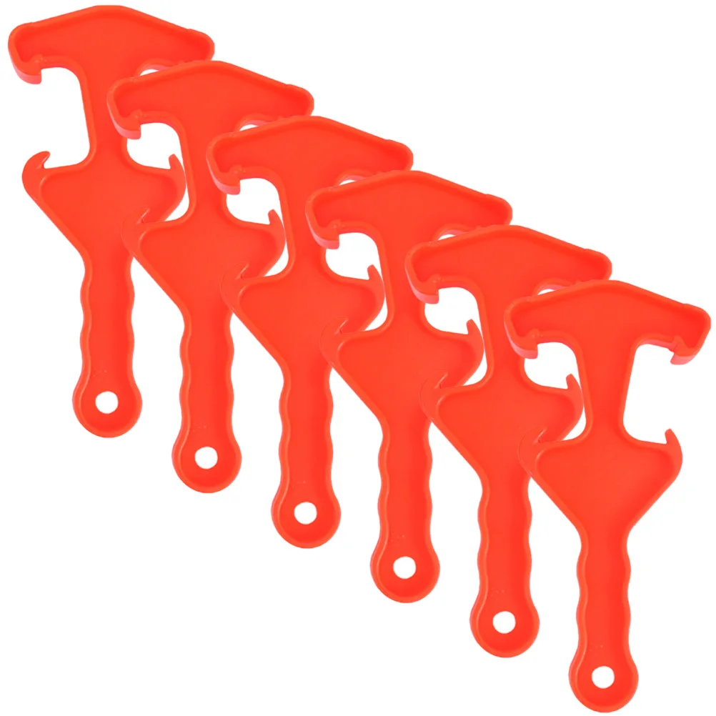 6Pcs Gallon Can Opener Tool Anti Rust Plastic Bucket Lid Remover for Paint Oil Pail Smooth Operation Finger Safety Design
6Pcs Gallon Can Opener Tool Anti Rust Plastic Bucket Lid Remover for Paint Oil Pail Smooth Operation Finger Safety Design