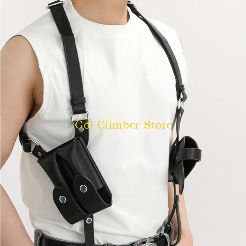 Q84C Outdoor Vest with Adjustable Shoulder Straps and Double Storage Pockets PU Texture for Outdoor Activity and Training
Q84C Outdoor Vest with Adjustable Shoulder Straps and Double Storage Pockets PU Texture for Outdoor Activity and Training