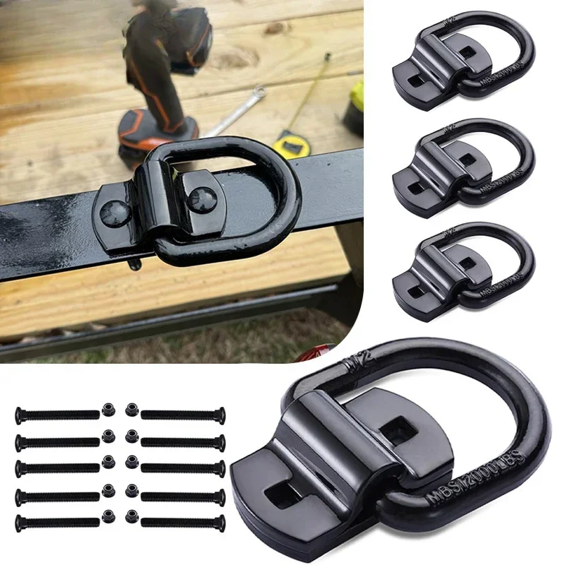 1/2 inch with buckle plate, ring Car pull ring Flat car lying ring 12,000 pounds D
1/2 inch with buckle plate, ring Car pull ring Flat car lying ring 12,000 pounds D