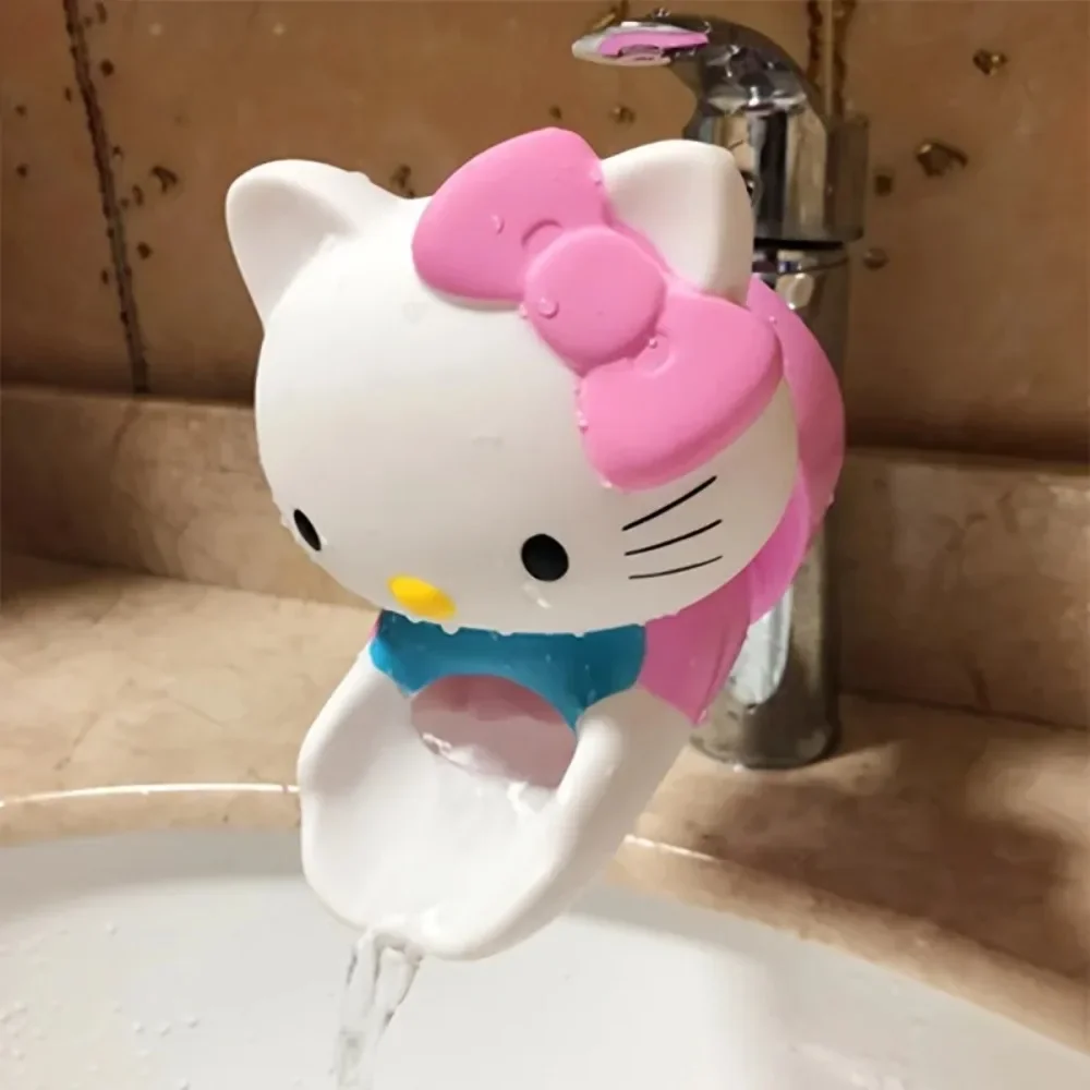 1pc Sanrio Silicone Faucet Extender, Splash-proof Hand Washing Aid, No Electricity Required, Fun Holiday Bathroom Decor 
1pc Sanrio Silicone Faucet Extender, Splash-proof Hand Washing Aid, No Electricity Required, Fun Holiday Bathroom Decor