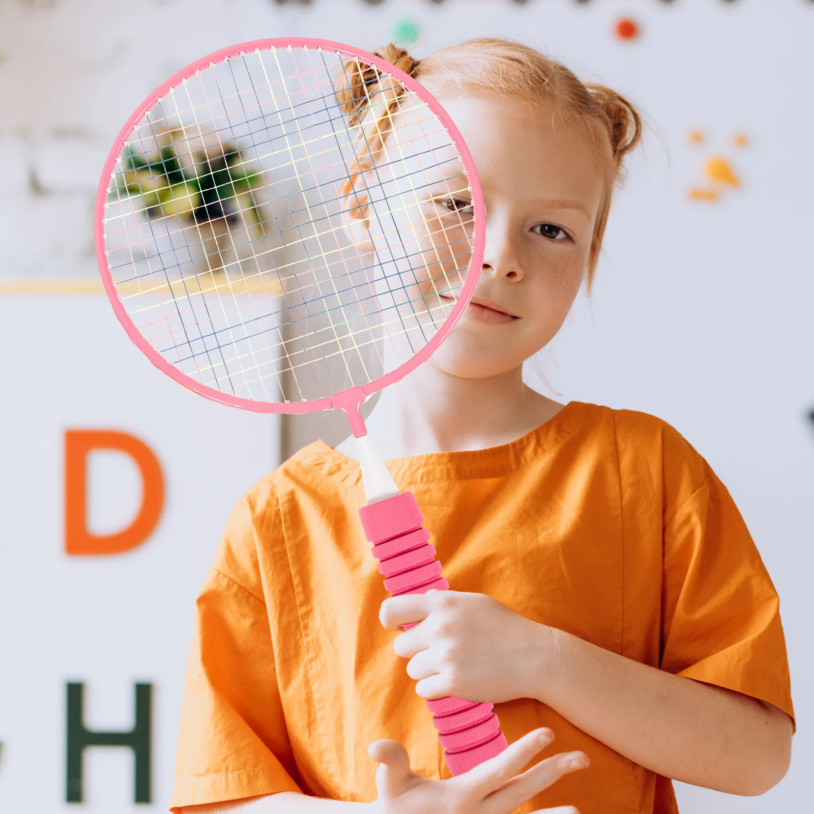 Badminton Racket Set Junior Aluminum Alloy Nylon Material Lightweight Kids Sports Game Training
Badminton Racket Set Junior Aluminum Alloy Nylon Material Lightweight Kids Sports Game Training