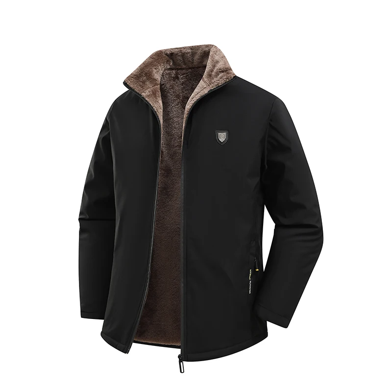 Men's Parkas Winter Warm Thick Added Velvet Comfortable Coat New Fashion Stand Up Collar Jacket for Men Plus Size Cotton Jacket
Men's Parkas Winter Warm Thick Added Velvet Comfortable Coat New Fashion Stand Up Collar Jacket for Men Plus Size Cotton Jacket