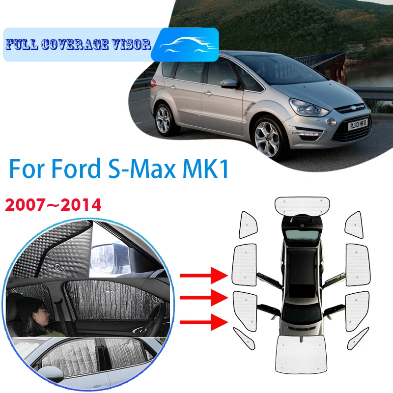 For Ford S-Max MK1 Smax S Max 2007~2014 2009 Car Window Windshield Sunshade UV Protection Reflector Sun Shade Auto Sun Visor
For Ford S-Max MK1 Smax S Max 2007~2014 2009 Car Window Windshield Sunshade UV Protection Reflector Sun Shade Auto Sun Visor