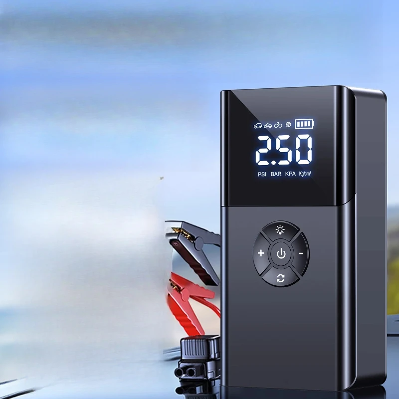 Car emergency start power supply, air pump all-in-one machine, battery, fire artifact, strong emergency, electric treasure
Car emergency start power supply, air pump all-in-one machine, battery, fire artifact, strong emergency, electric treasure