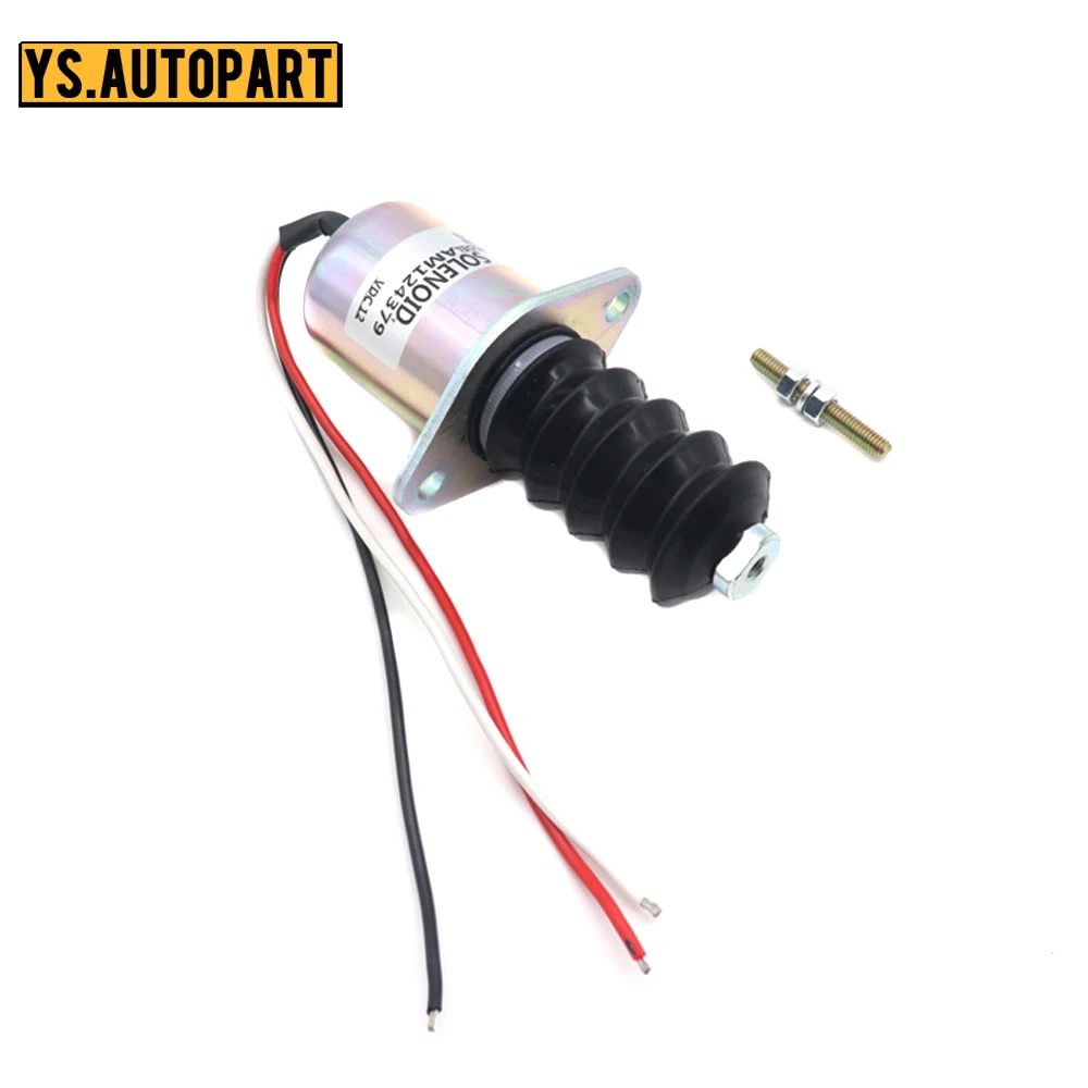 Car Fuel Stop Solenoid Shut Off Solenoid 12V AM124379 For John Deere 3375 375 675 655 755 855 955 332 AM124377 AM103337-AFP2
Car Fuel Stop Solenoid Shut Off Solenoid 12V AM124379 For John Deere 3375 375 675 655 755 855 955 332 AM124377 AM103337-AFP2